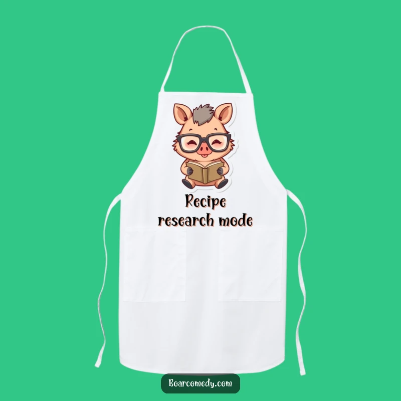 Funny Boar Smarty Pants Apron: Cook with Cleverness and Humor