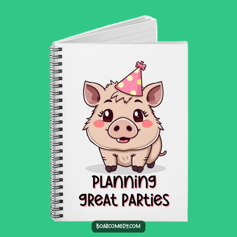 Funny Party Boar Notebook - Surprise Cover, Festive Pages, Ideal Funny Gift